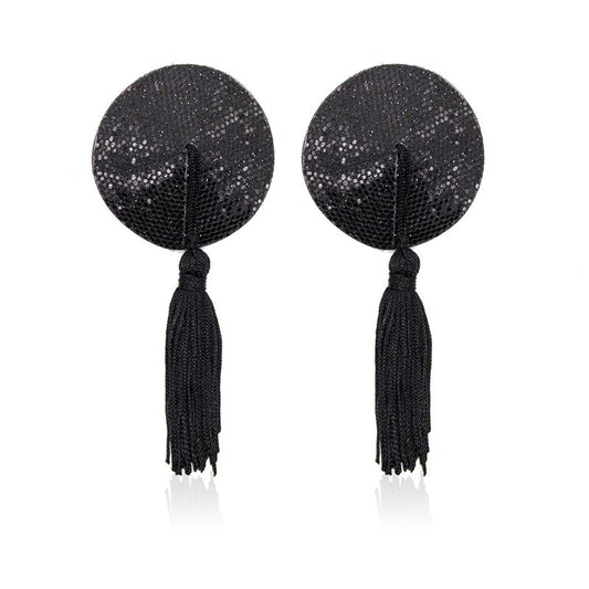 LATETOBED BDSM LINE - NIPPLE COVERS SELF-ADHESIVE BLACK