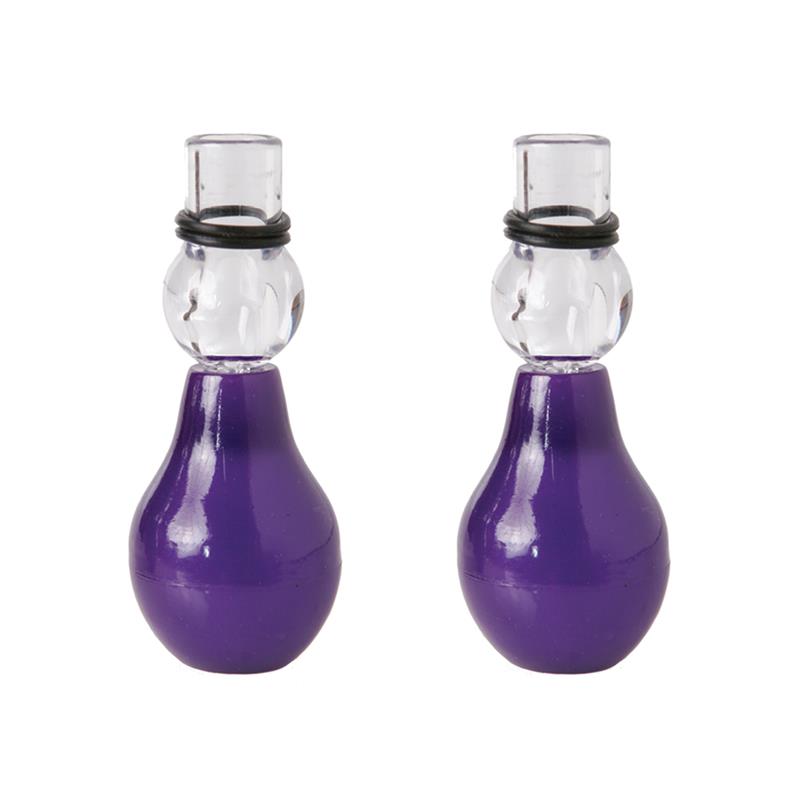FETISH FANTASY SERIES - NIPPLE ERECTOR SET PURPLE
