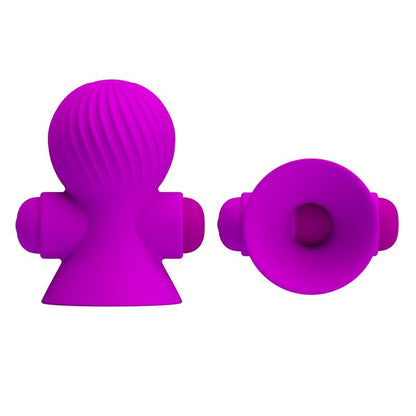 PRETTYLOVE - NIPPLE SUCKER WITH VIBRACION PINK