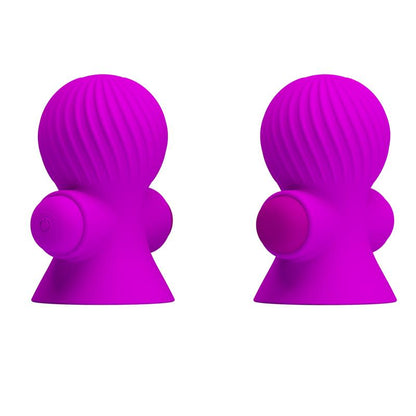 PRETTYLOVE - NIPPLE SUCKER WITH VIBRACION PINK