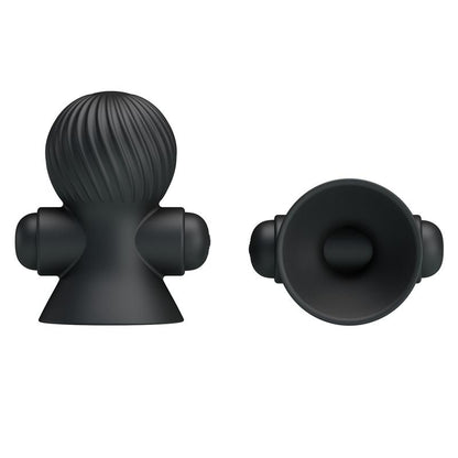 PRETTYLOVE - NIPPLE SUCKER WITH VIBRATION BLACK