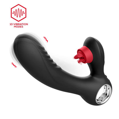 INTOYOU - NIZA VIBE WITH HEATING AND CLITORIS TRIPLE TONGUE