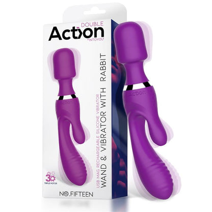 ACTION - NO. FIFTEEN VIBRATOR AND MASSAGER 3 INDIVIDUAL MOTORS
