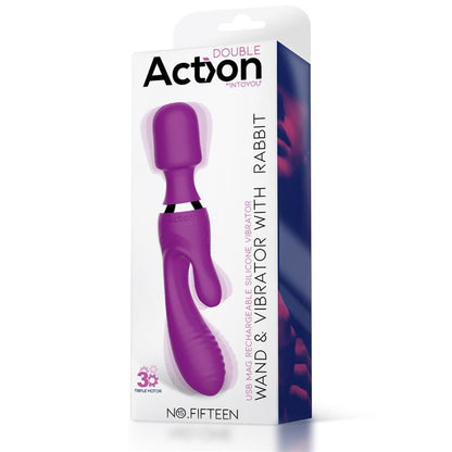 ACTION - NO. FIFTEEN VIBRATOR AND MASSAGER 3 INDIVIDUAL MOTORS