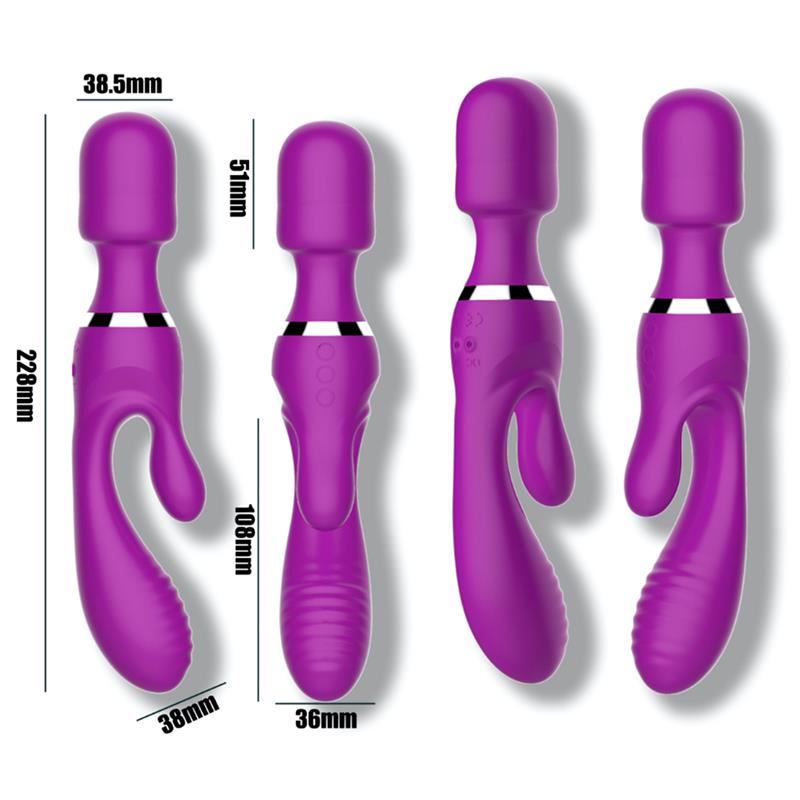 ACTION - NO. FIFTEEN VIBRATOR AND MASSAGER 3 INDIVIDUAL MOTORS