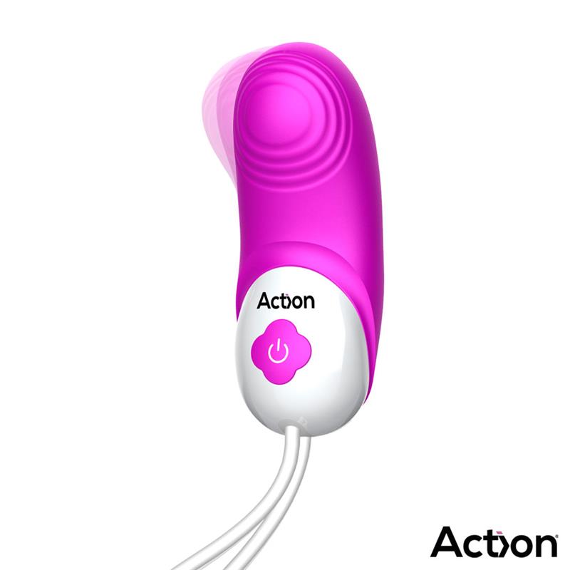ACTION - NO. THIRTEEN STIMULATOR 2 IN 1 VIBRATION AND PULSATION