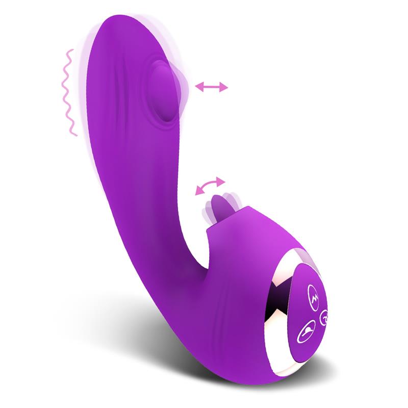 ACTION - NO. TWENTYONE VIBE WITH BALL PULSATION AND LICKINT TONGUE