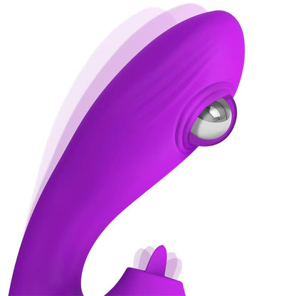 ACTION - NO. TWENTYONE VIBE WITH BALL PULSATION AND LICKINT TONGUE