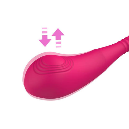 ACTION - NO. TWENTYTHREE DOUBLE VIBE PULSATION AND THRUSTING FLEXIBLE 180º