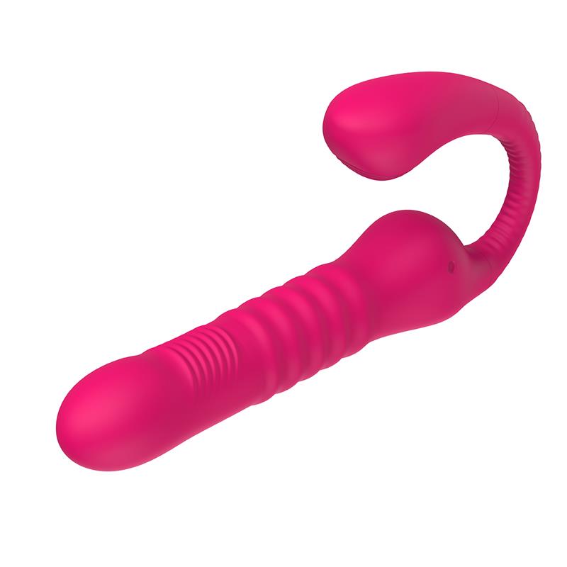 ACTION - NO. TWENTYTHREE DOUBLE VIBE PULSATION AND THRUSTING FLEXIBLE 180º