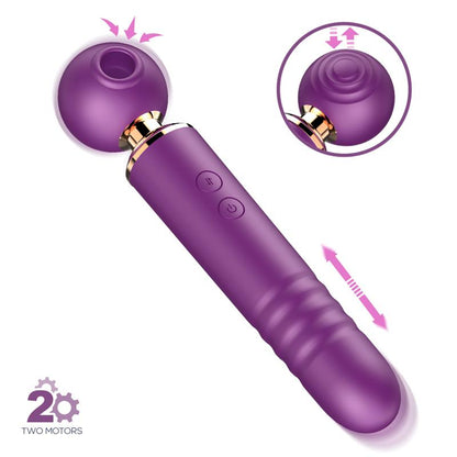 ACTION - NO. TWENTYTWO CLITORIS SUCKER 3 IN 1 WITH PULSATION AND THRUSTING