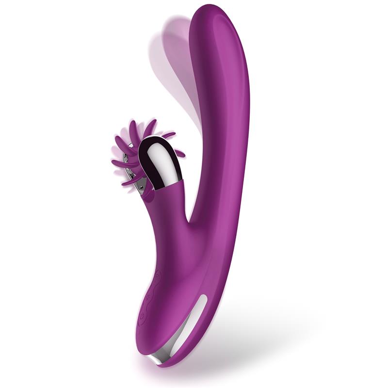 ACTION - NO. TWO FINGER VIBRATOR WITH ROTATING WHEEL