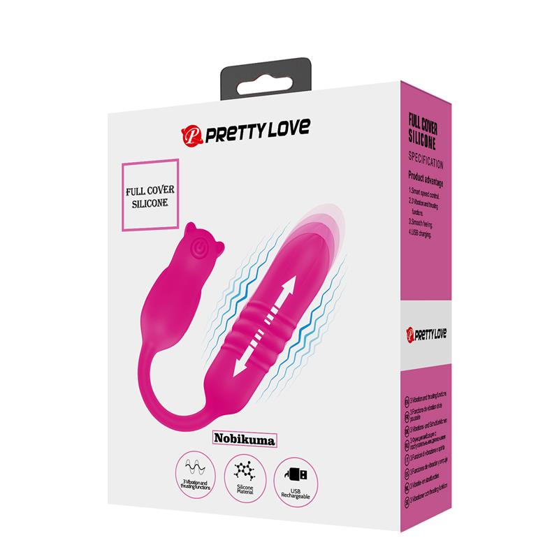 PRETTYLOVE - NOBIKUMA THRUSTING AND VIBRATING BULLET