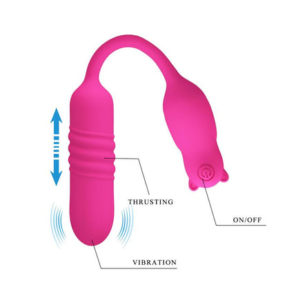 PRETTYLOVE - NOBIKUMA THRUSTING AND VIBRATING BULLET