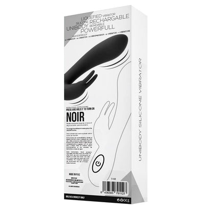 TARDENOCHE - NOIR VIBE INJECTED LIQUID SILICONE 2 MOTORS USB