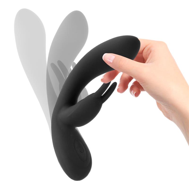 TARDENOCHE - NOIR VIBE INJECTED LIQUID SILICONE 2 MOTORS USB