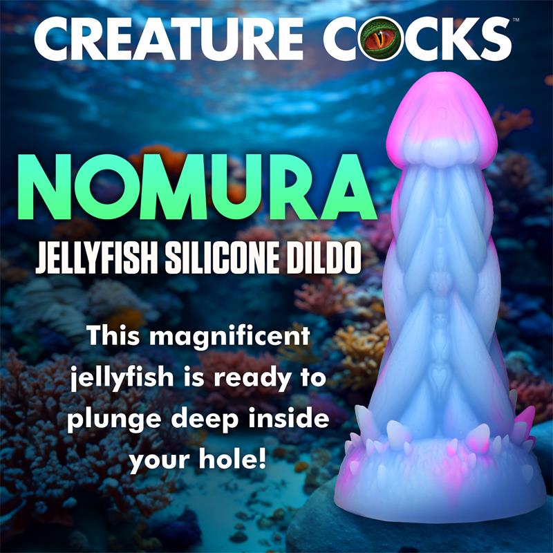 CREATURE COCKS - NOMURA JELLYFISH SILICONE DILDO