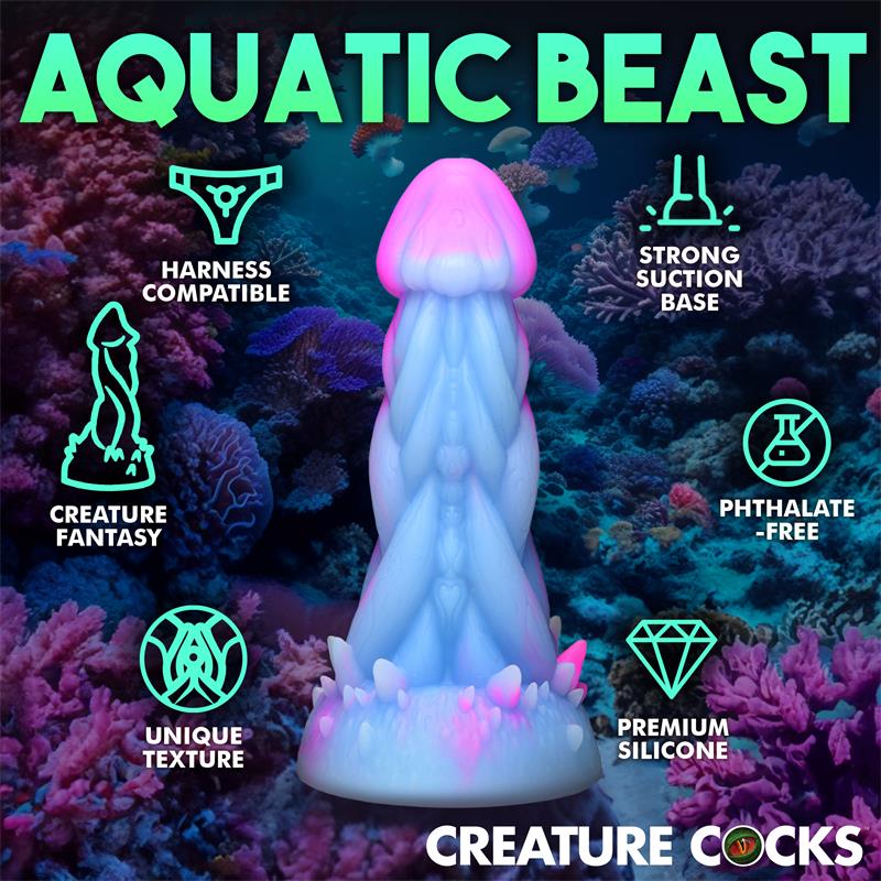 CREATURE COCKS - NOMURA JELLYFISH SILICONE DILDO
