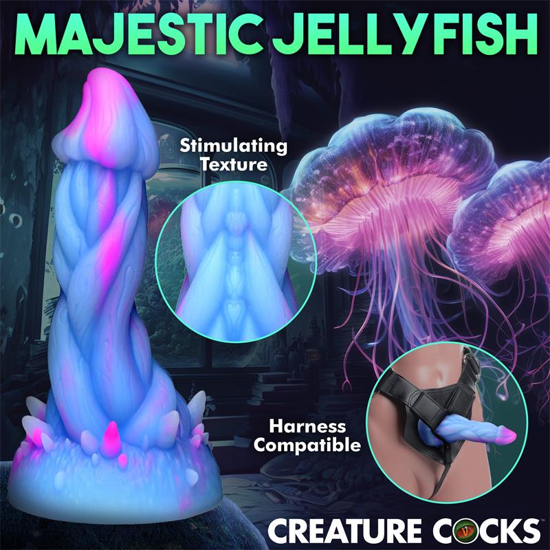 CREATURE COCKS - NOMURA JELLYFISH SILICONE DILDO