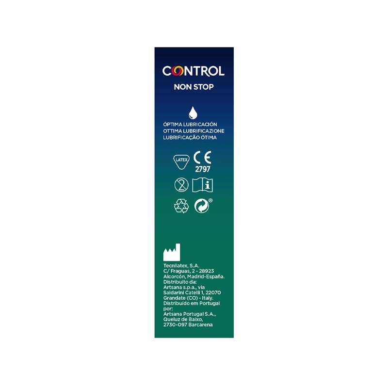 CONTROL - NONSTOP DOTS AND LINES CONDOMS 12 UNITS