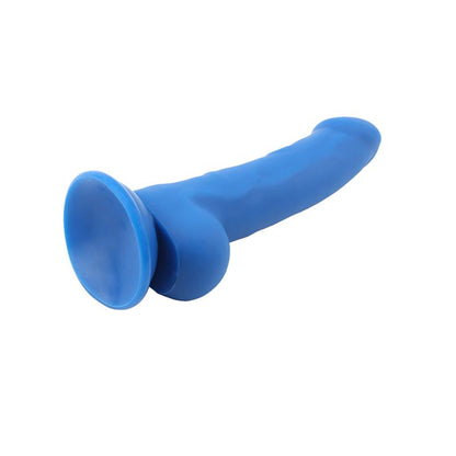 CHISA - NORMAN.P LIQUID SILICONE DILDO BLUE 21.5CM