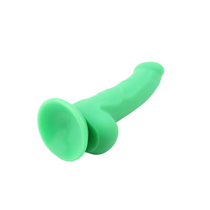 CHISA - NORMAN.P LIQUID SILICONE DILDO GREEN 21.5CM