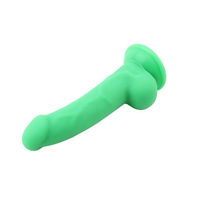 CHISA - NORMAN.P LIQUID SILICONE DILDO GREEN 21.5CM