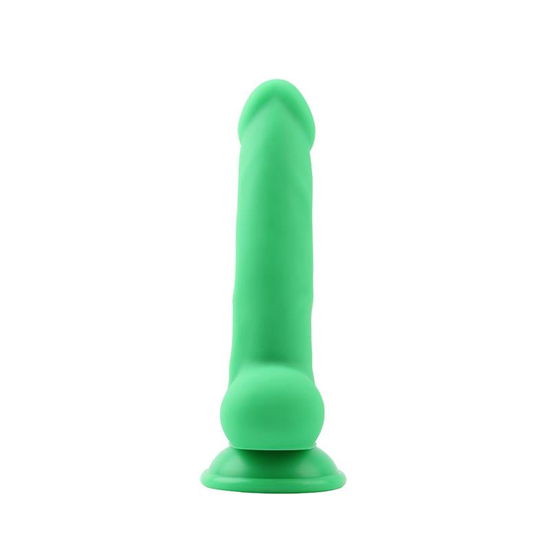 CHISA - NORMAN.P LIQUID SILICONE DILDO GREEN 21.5CM