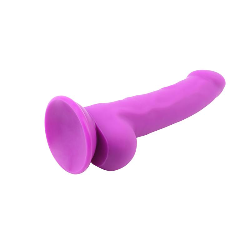 CHISA - NORMAN.P LIQUID SILICONE DILDO PURPLE 21.5CM