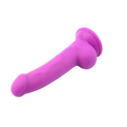 CHISA - NORMAN.P LIQUID SILICONE DILDO PURPLE 21.5CM