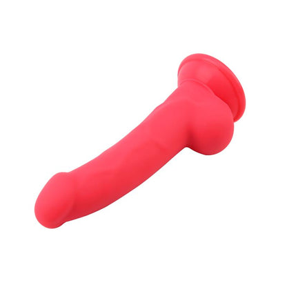 CHISA - NORMAN.P LIQUID SILICONE DILDO RED 21.5CM