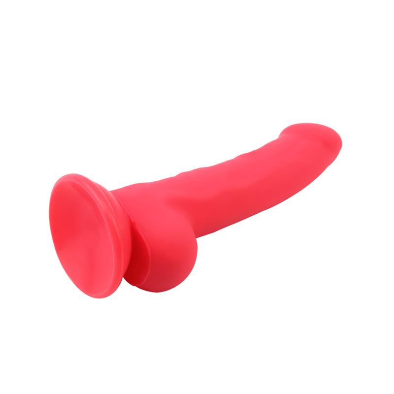CHISA - NORMAN.P LIQUID SILICONE DILDO RED 21.5CM