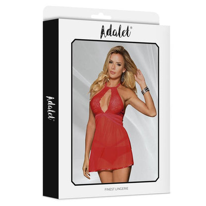 ADALET LINGERIE - NOVA OPEN BACK BABYDOLL AND THONG