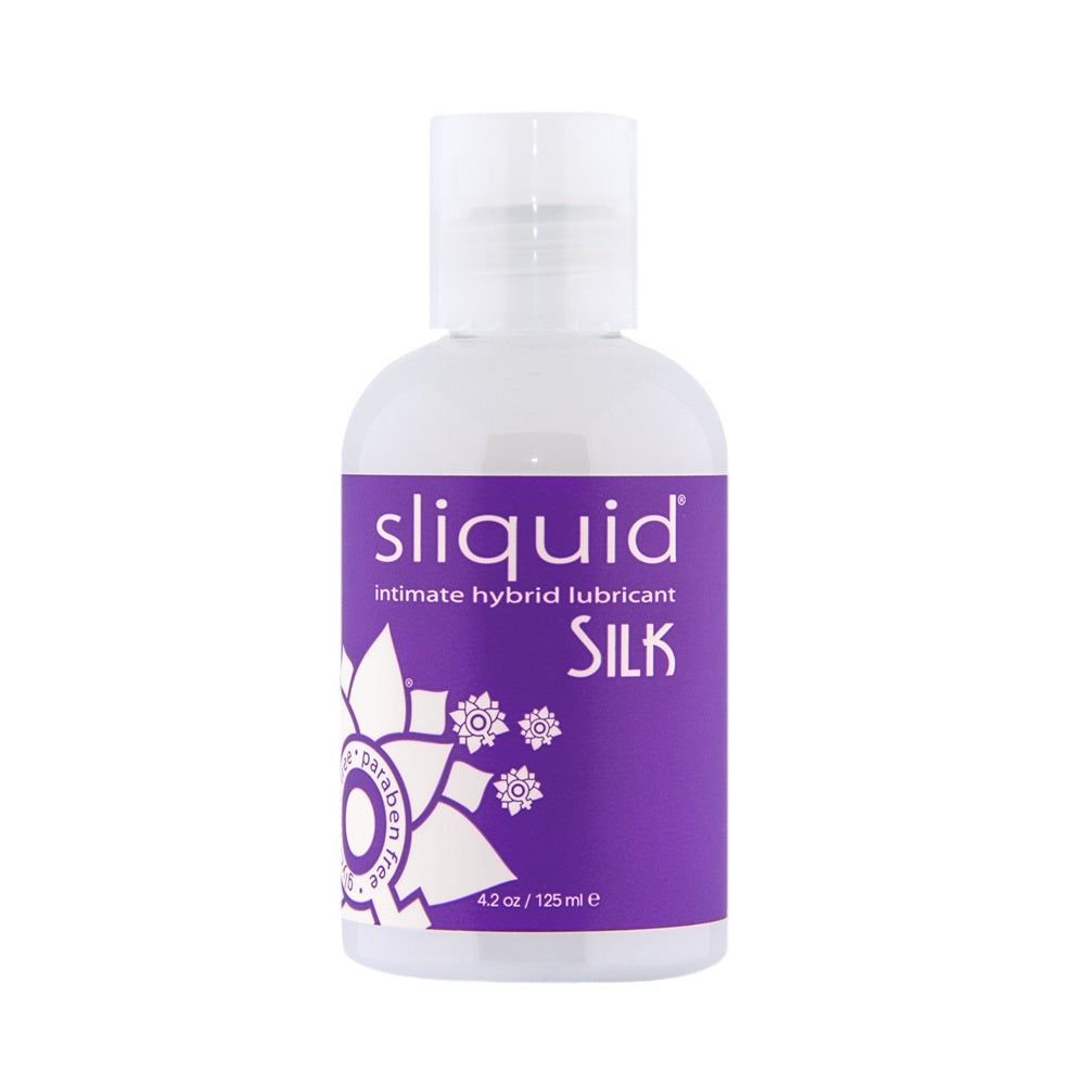 SLIQUID - NATURALS SILK HYBRID LUBRICANT-125ML