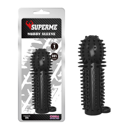 CHISA - NUBBY SLEEVE-BLACK