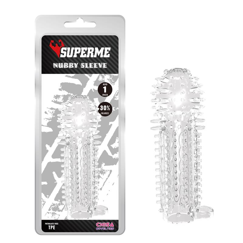 CHISA - NUBBY SLEEVE-CLEAR