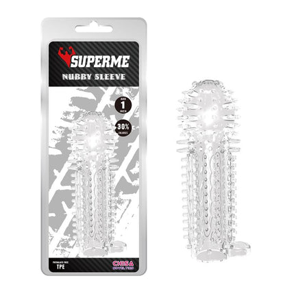 CHISA - NUBBY SLEEVE-CLEAR
