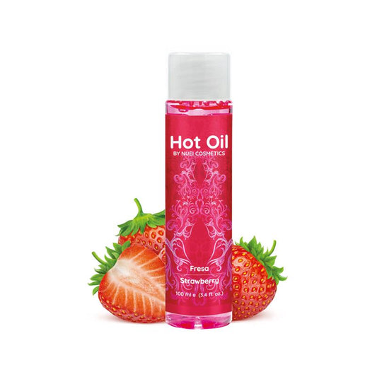 NUEI COSMETICS - NUEI HOT OIL WARM EFECT STRAWBERRY 100 ML