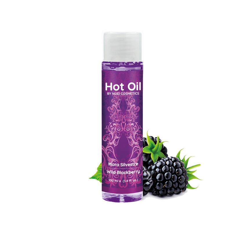NUEI COSMETICS - NUEI HOT OIL WARM EFFECT BLACKBERRY 100 ML