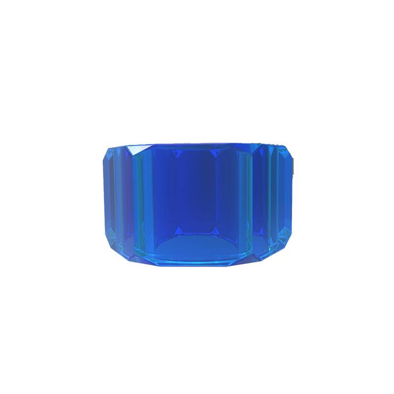 CHISA - NUST BOLTS PENIS RING BLUE