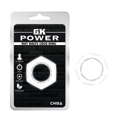 CHISA - NUST BOLTS PENIS RING