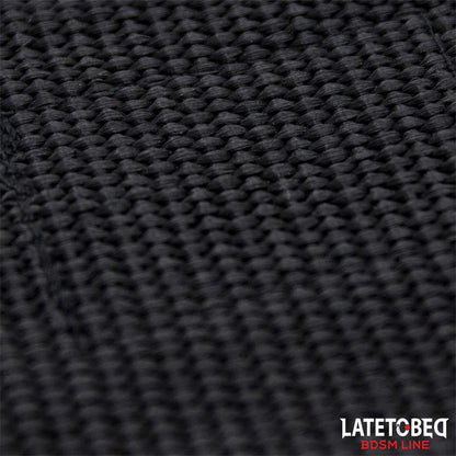 LATETOBED BDSM LINE - NYLON BED BONDAGE RESTRAINTS SYSTEM (WITHOUT HOOK)