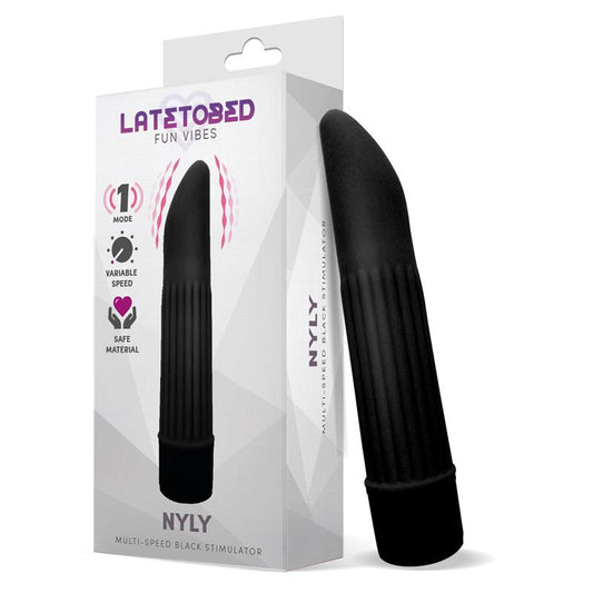 LATETOBED - NYLY MULTI-SPEED STIMULATOR BLACK