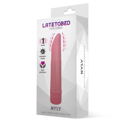 LATETOBED - NYLY MULTI-SPEED STIMULATOR PINK