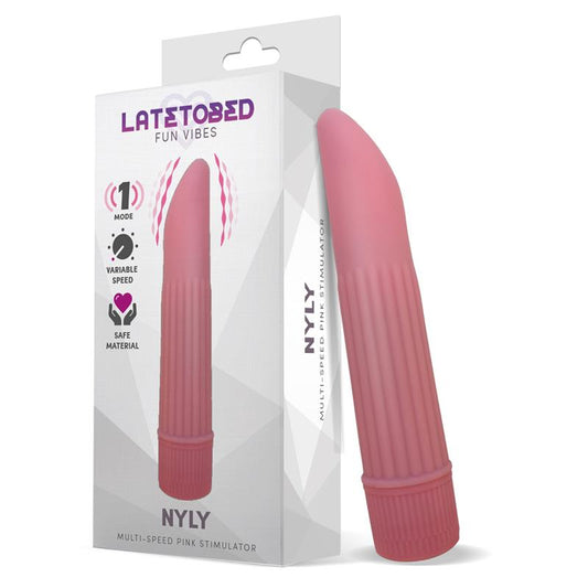 LATETOBED - NYLY MULTI-SPEED STIMULATOR PINK