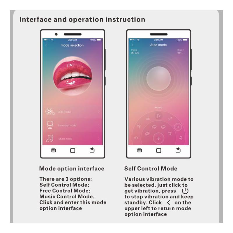 PRETTYLOVE - NYMPH VIBRATING EGG WITH MOVIL APP