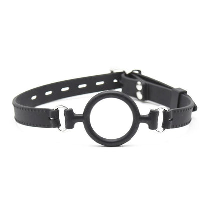 LATETOBED BDSM LINE - O RING BALL GAG 5 CM BLACK
