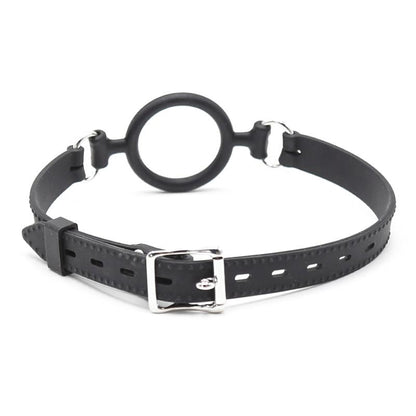 LATETOBED BDSM LINE - O RING BALL GAG 5 CM BLACK
