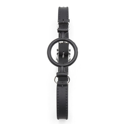 LATETOBED BDSM LINE - O RING BALL GAG 5 CM BLACK