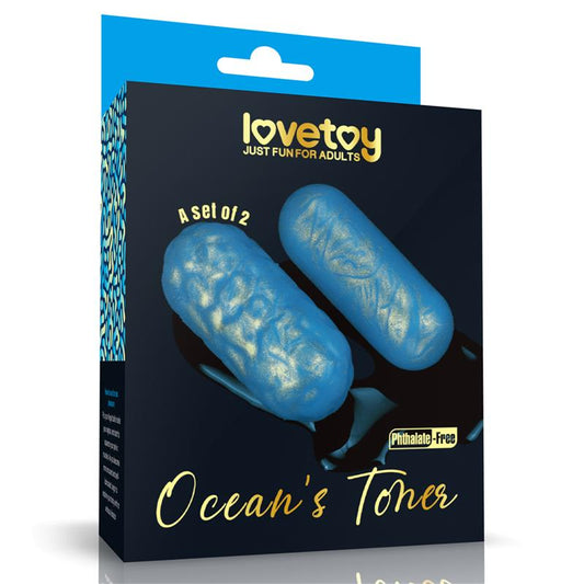 LOVETOY - OCEANS TONER KEGEL BALLS SET OF 2